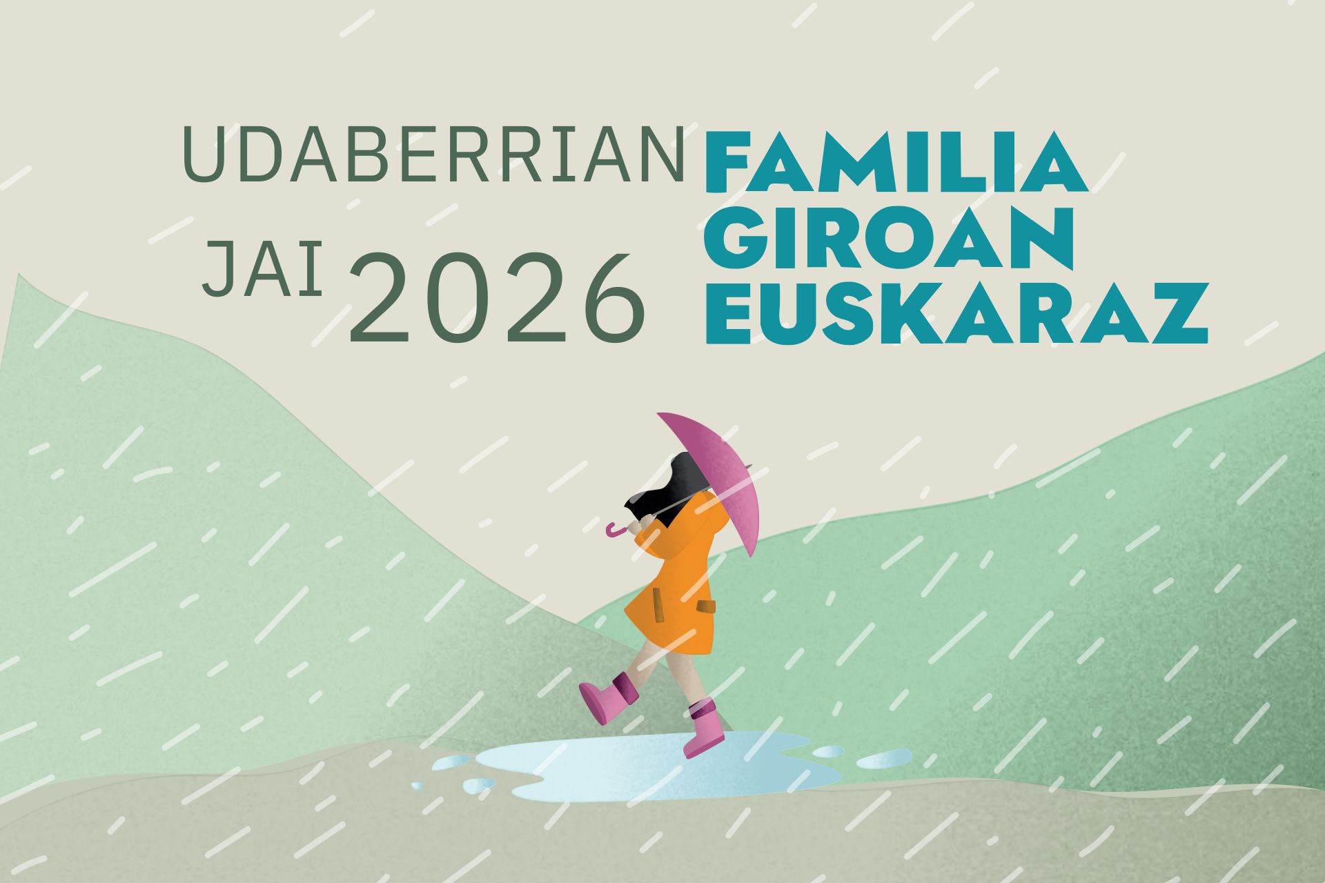 IAK (IZASKUN ARRUE KULTURGUNEA) PRESENTA LA PROGRAMACIÓN FAMILIAR UDABERRIAN JAI PARA LA SEMANA SANTA